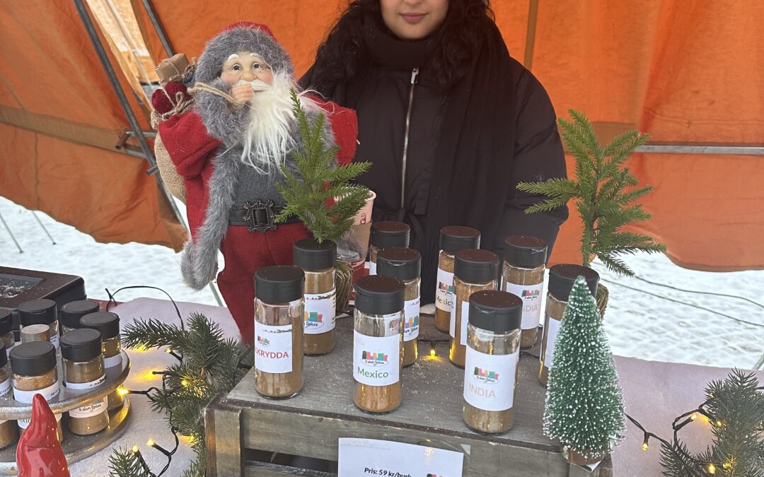 UF bjuder på julmarknad i entréhallen